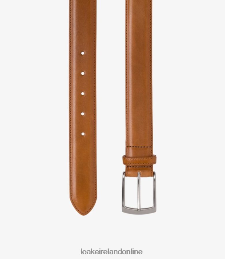 loake_26804v212_henry_belt_tan_accessories.jpg Loake 26804V212 Henry Belt Tan Accessories - Image 1