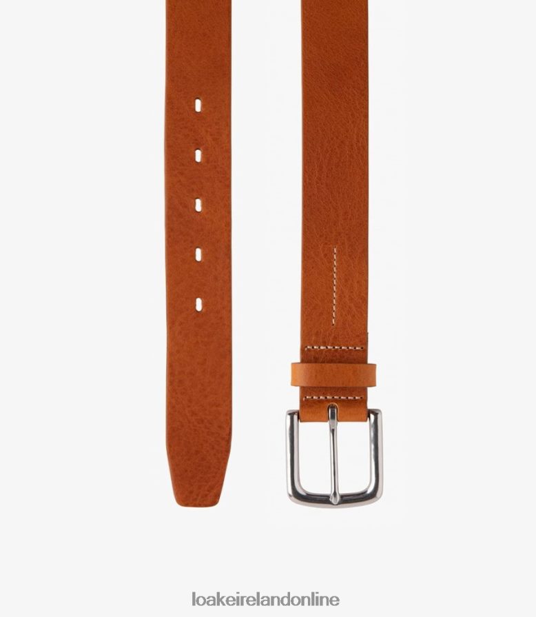 loake_26804v213_cheltenham_belt_tan_accessories.jpg Loake 26804V213 Cheltenham Belt Tan Accessories - Image 1
