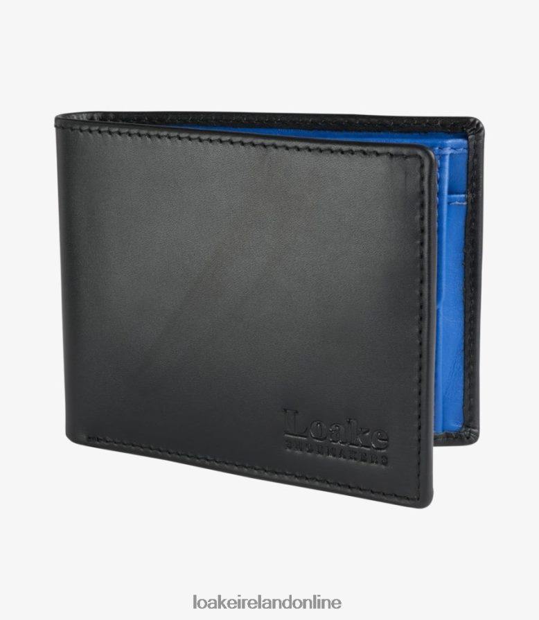 loake_26804v236_barclay_wallet_black_leather.jpg Loake 26804V236 Barclay Wallet Black Leather - Image 1