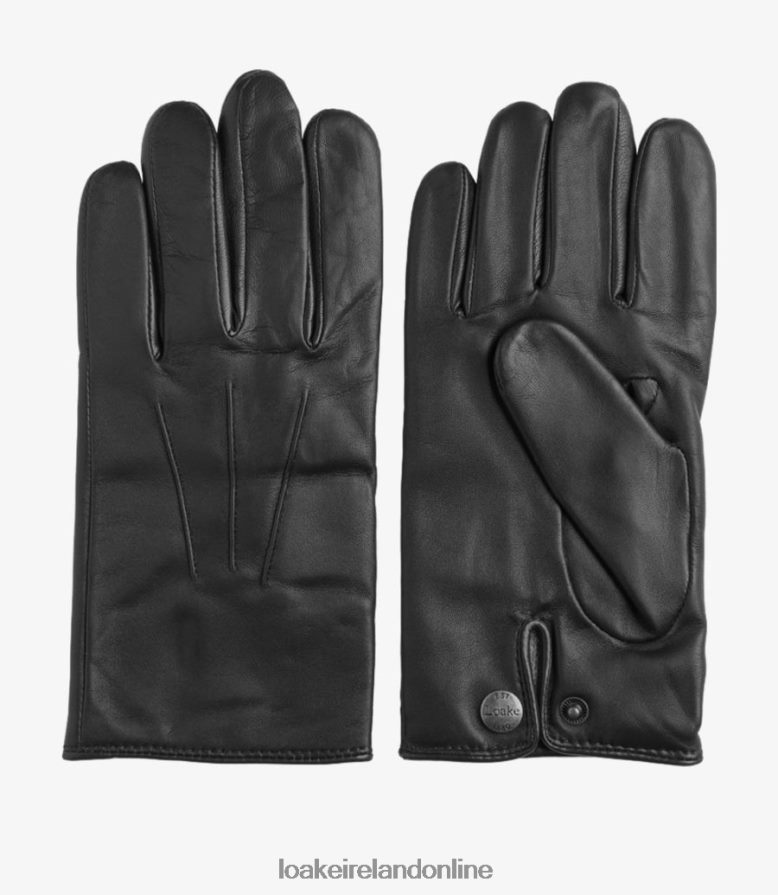 loake_26804v243_shackleton_gloves_black_leather.jpg Loake 26804V243 Shackleton Gloves Black Leather - Image 1