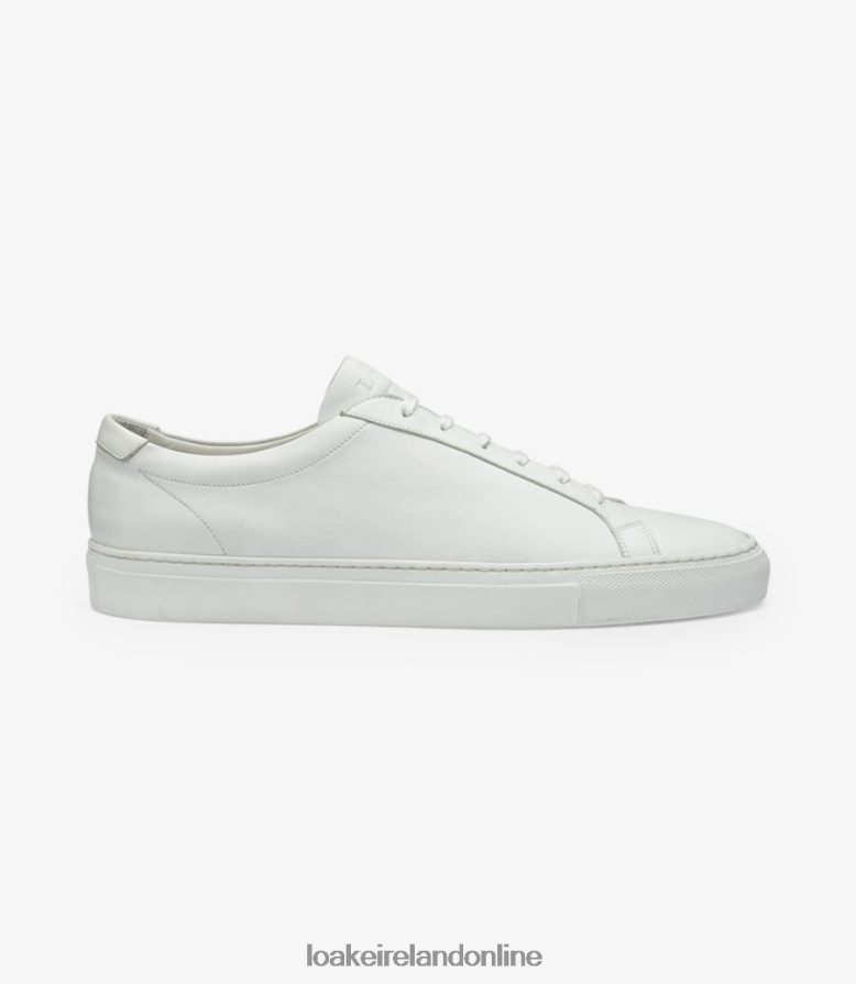 loake_26804v30_sprint_white_trainers_sneakers.jpg Loake 26804V30 Sprint White Trainers & Sneakers - Image 1