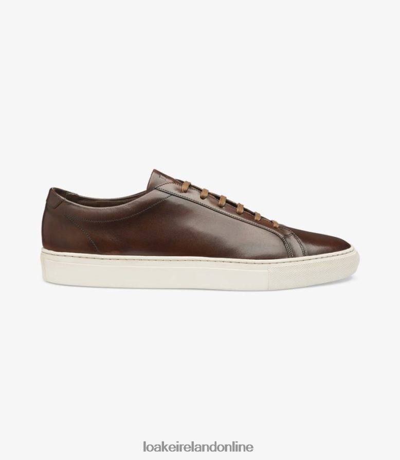 loake_26804v31_sprint_dark_brown_trainers_sneakers.jpg Loake 26804V31 Sprint Dark Brown Trainers & Sneakers - Image 1