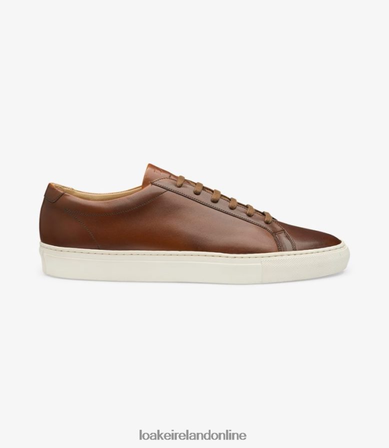 loake_26804v32_sprint_brown_trainers_sneakers.jpg Loake 26804V32 Sprint Brown Trainers & Sneakers - Image 1