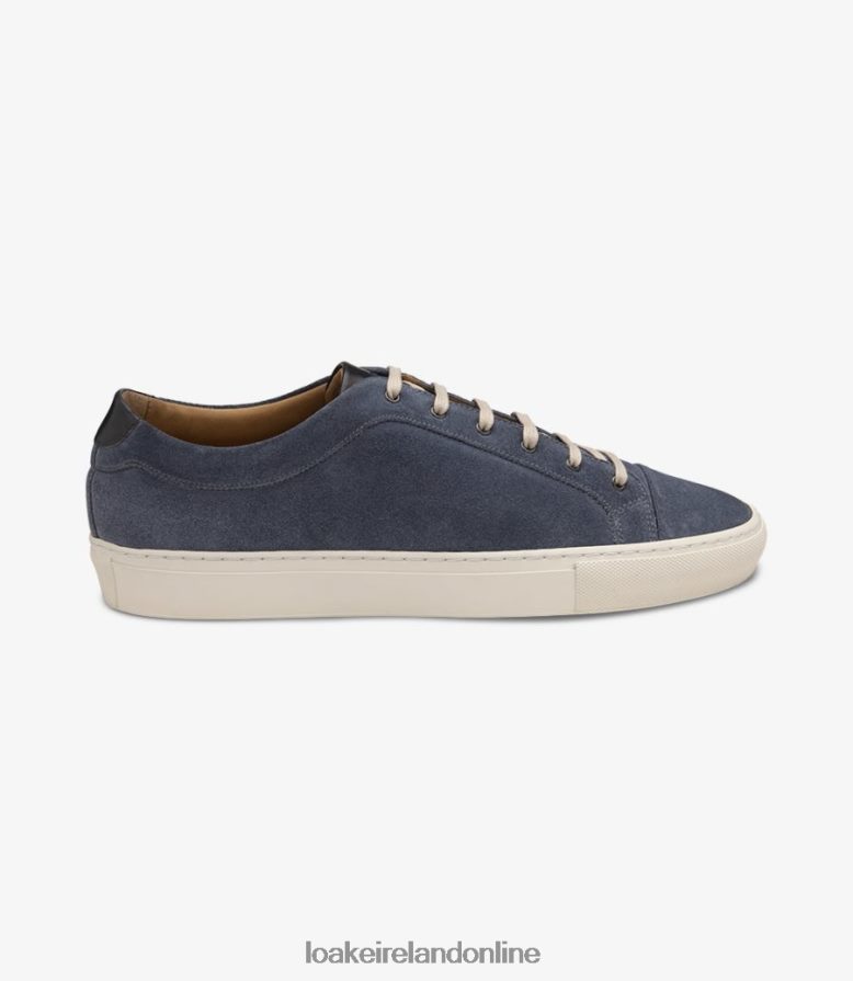 loake_26804v34_dash_light_blue_suede_trainers_sneakers.jpg Loake 26804V34 Dash Light Blue Suede Trainers & Sneakers - Image 1