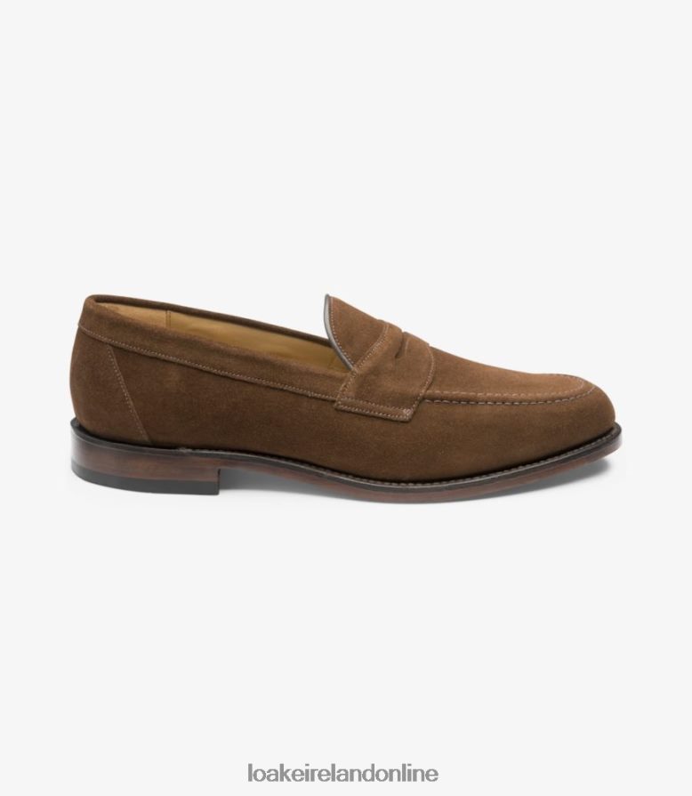 loake_26804v55_imperial_brown_suede_loafers.jpg Loake 26804V55 Imperial Brown Suede Loafers - Image 1
