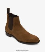 Loake 26804V91 Coppergate Tobacco Suede Boots - Image 2