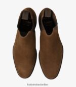 Loake 26804V91 Coppergate Tobacco Suede Boots - Image 3