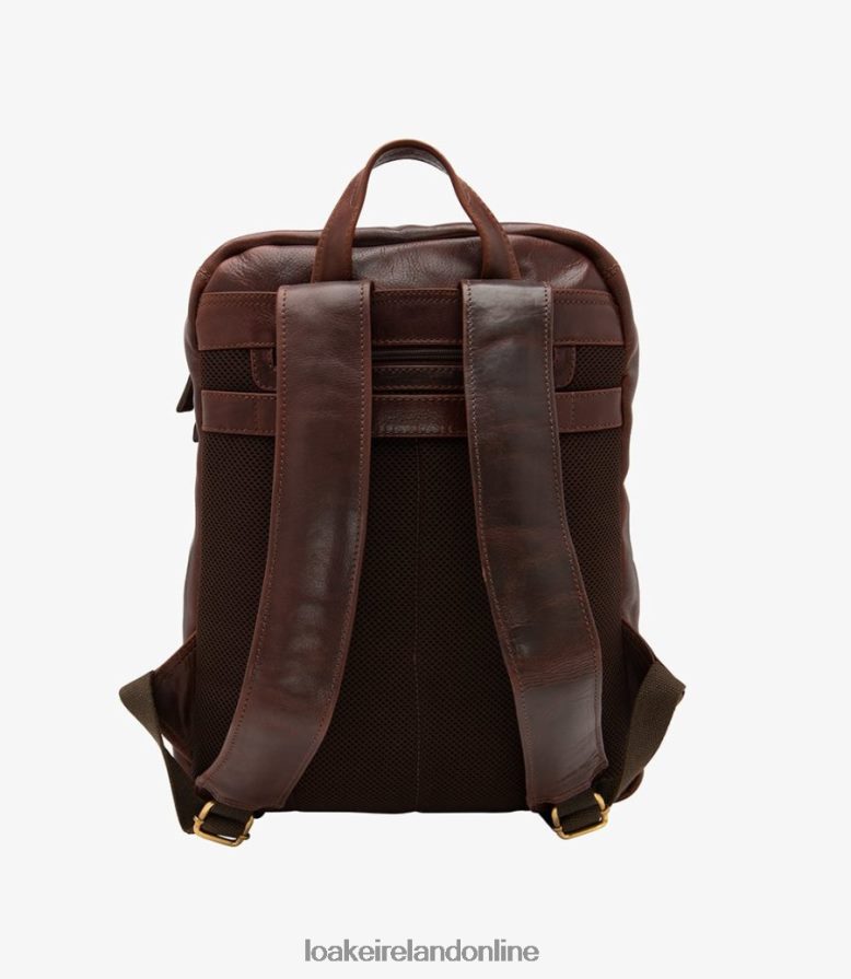 Loake 26804V225 Waterloo Rucksack Brown Leather