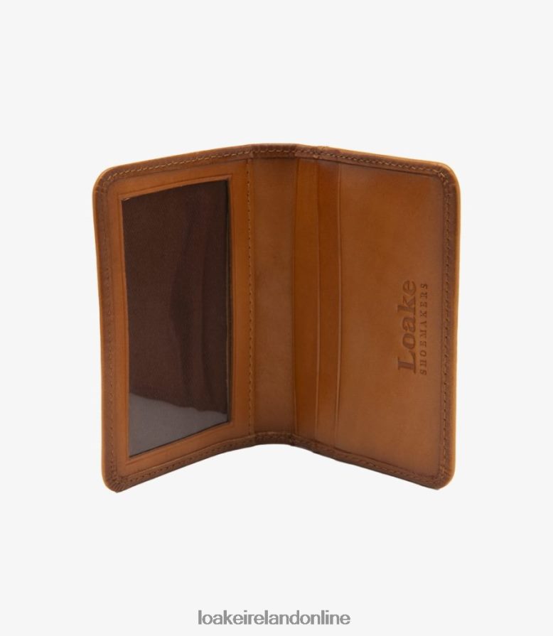 Loake 26804V238 Fenchurch Card Holder Tan Leather