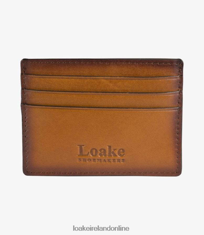 Loake 26804V239 Sterling Card Holder Brown Leather