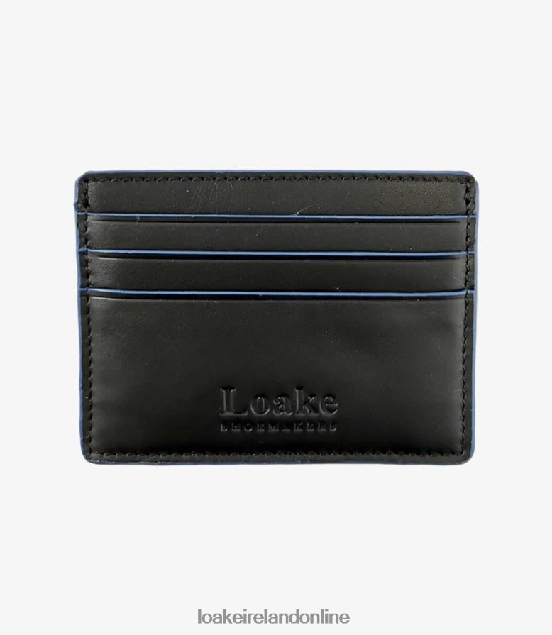 Loake 26804V240 Sterling Card Holder Black Leather