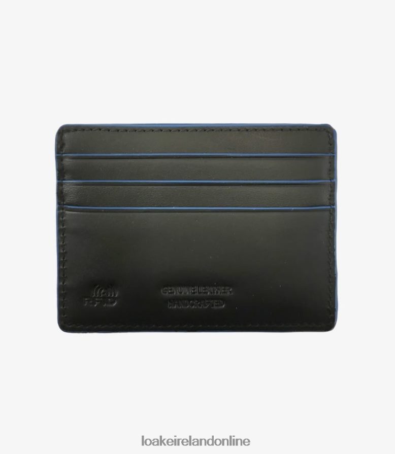 Loake 26804V240 Sterling Card Holder Black Leather