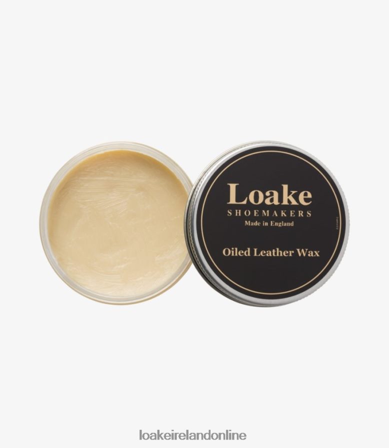 Loake 26804V278 Oiled Leather Wax Natural Shoe Care