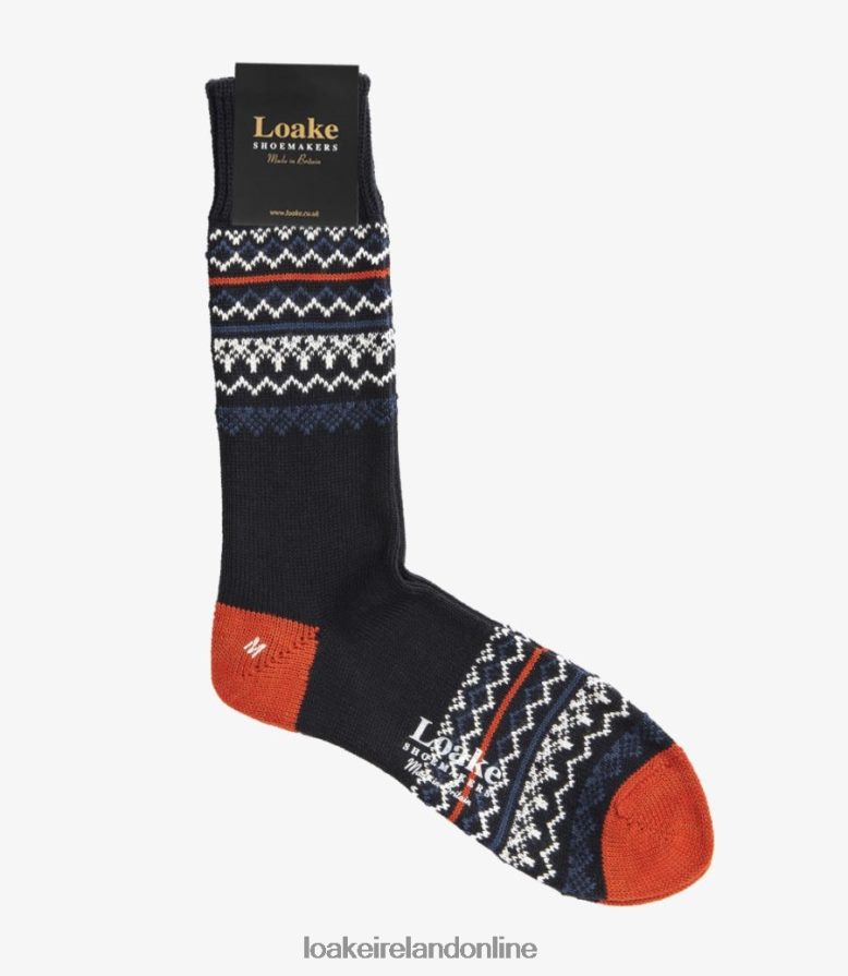 Loake 26804V247 Skye Socks Navy Accessories