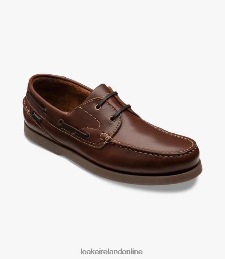 Loake 26804V77 Lymington Dark Brown Boat Shoes