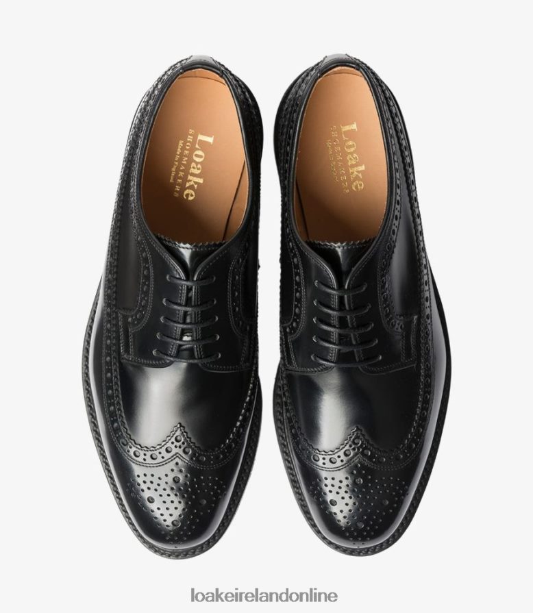 Loake 26804V11 Sovereign Black Brogues