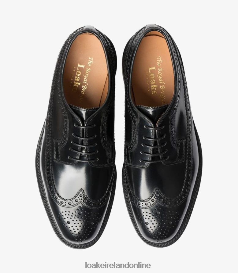 Loake 26804V13 Royal Black Brogues