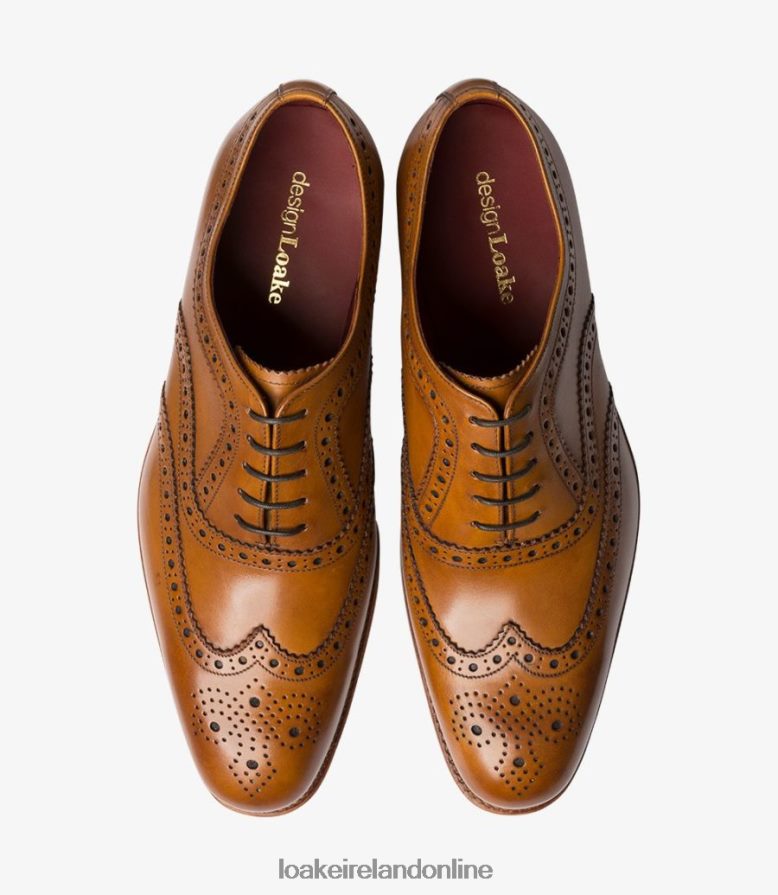 Loake 26804V16 Fearnley Tan Brogues