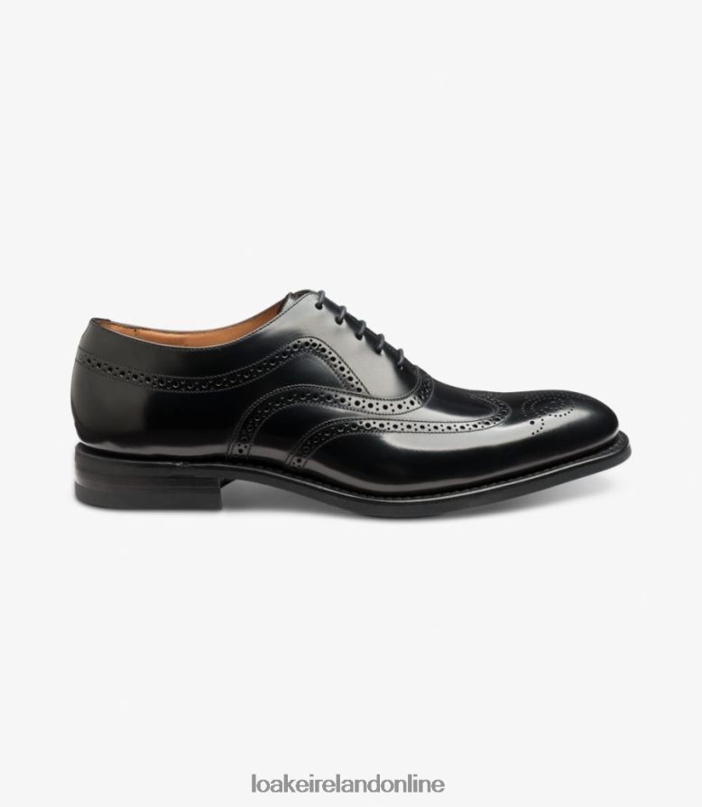 Loake 26804V26 Bloomsbury Black Brogues