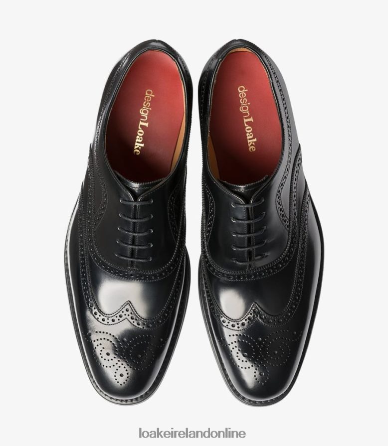 Loake 26804V26 Bloomsbury Black Brogues