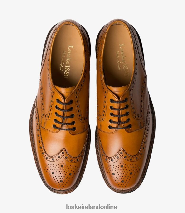 Loake 26804V4 Chester Tan Brogues