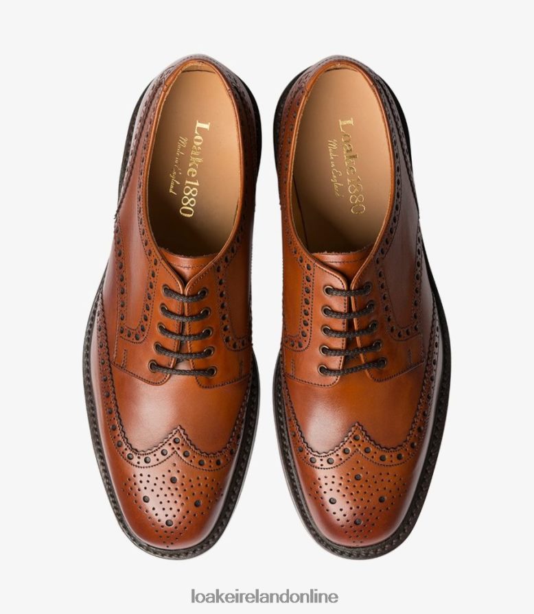 Loake 26804V6 Chester Mahogany Brogues