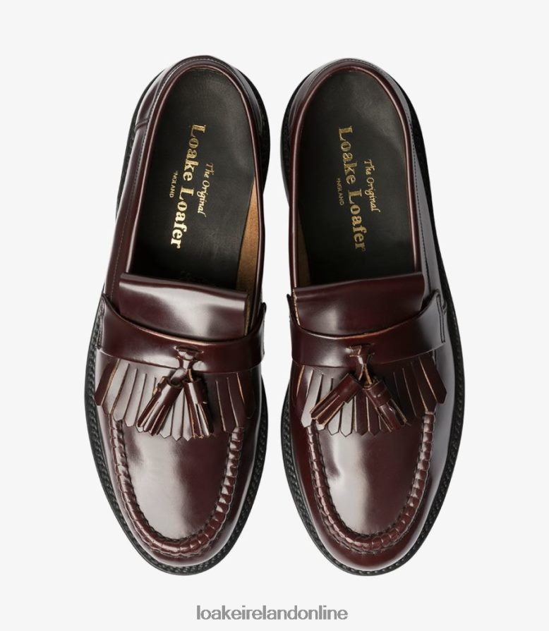 Loake 26804V51 Brighton Burgundy Loafers