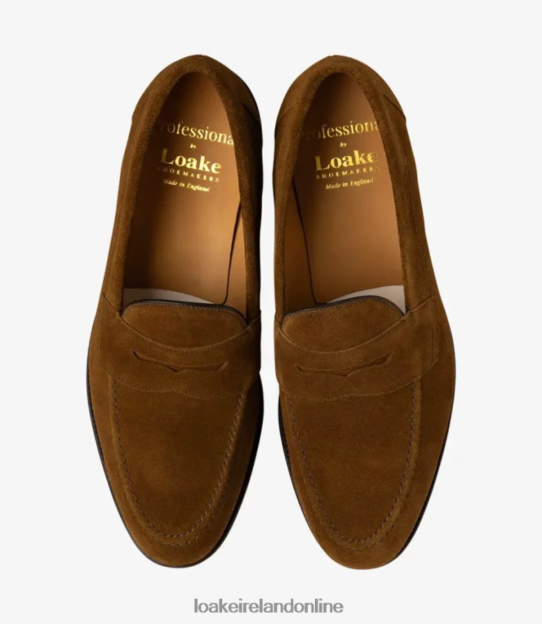 Loake 26804V52 Imperial Tan Suede Loafers