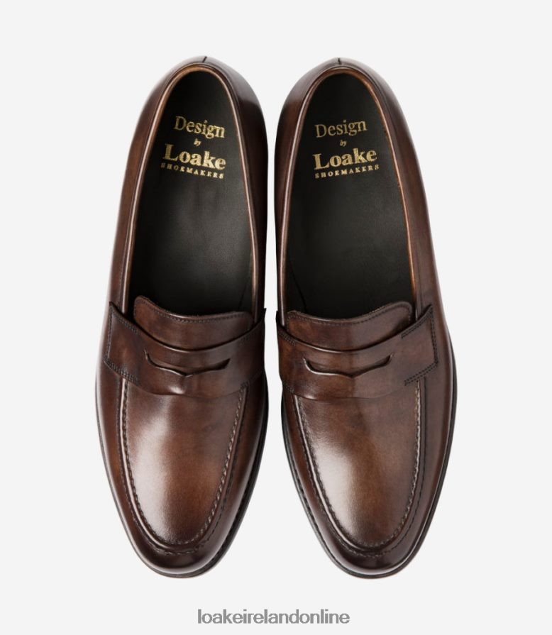 Loake 26804V58 Wiggins Dark Brown Loafers