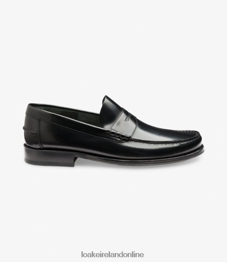 Loake 26804V62 Princeton Black Loafers