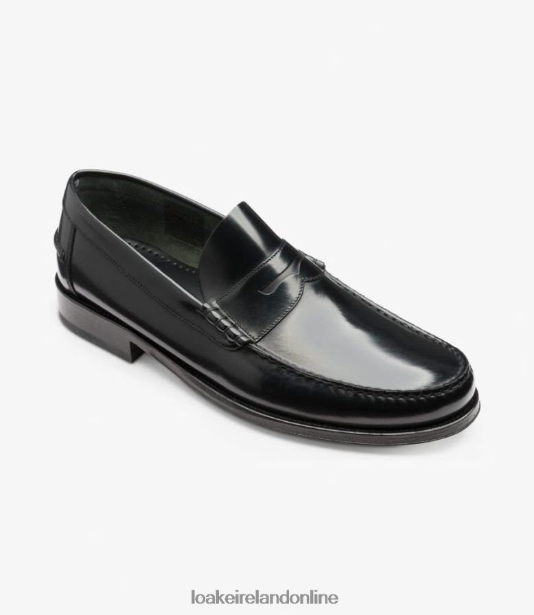 Loake 26804V62 Princeton Black Loafers