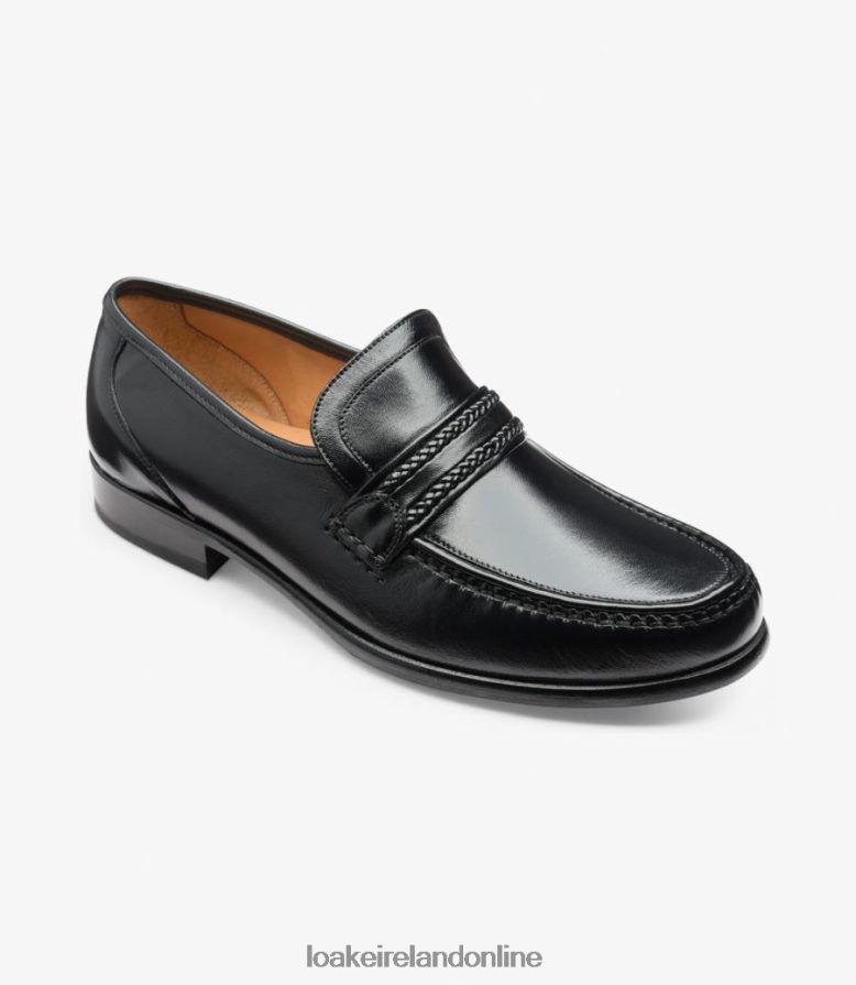 Loake 26804V65 Rome Black Loafers