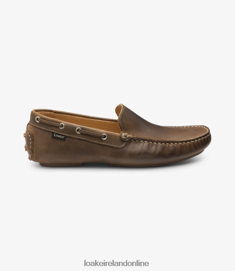 Loake 26804V74 Donington Brown Nubuck Loafers