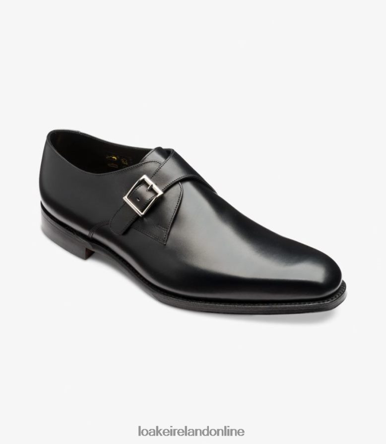 Loake 26804V198 Medway Black Monk Shoes