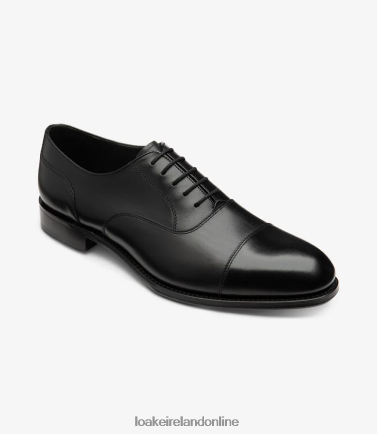 Loake 26804V142 Stonegate Carbon Black Plain Ties