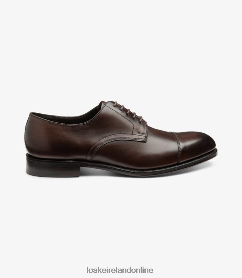 Loake 26804V143 Petergate Scorched Walnut Plain Ties