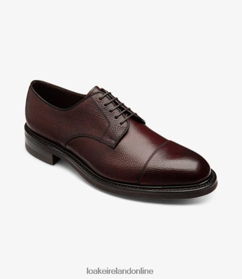 Loake 26804V145 Ampleforth Rosewood Grain Plain Ties