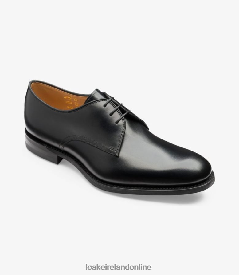 Loake 26804V150 Gable Black Plain Ties