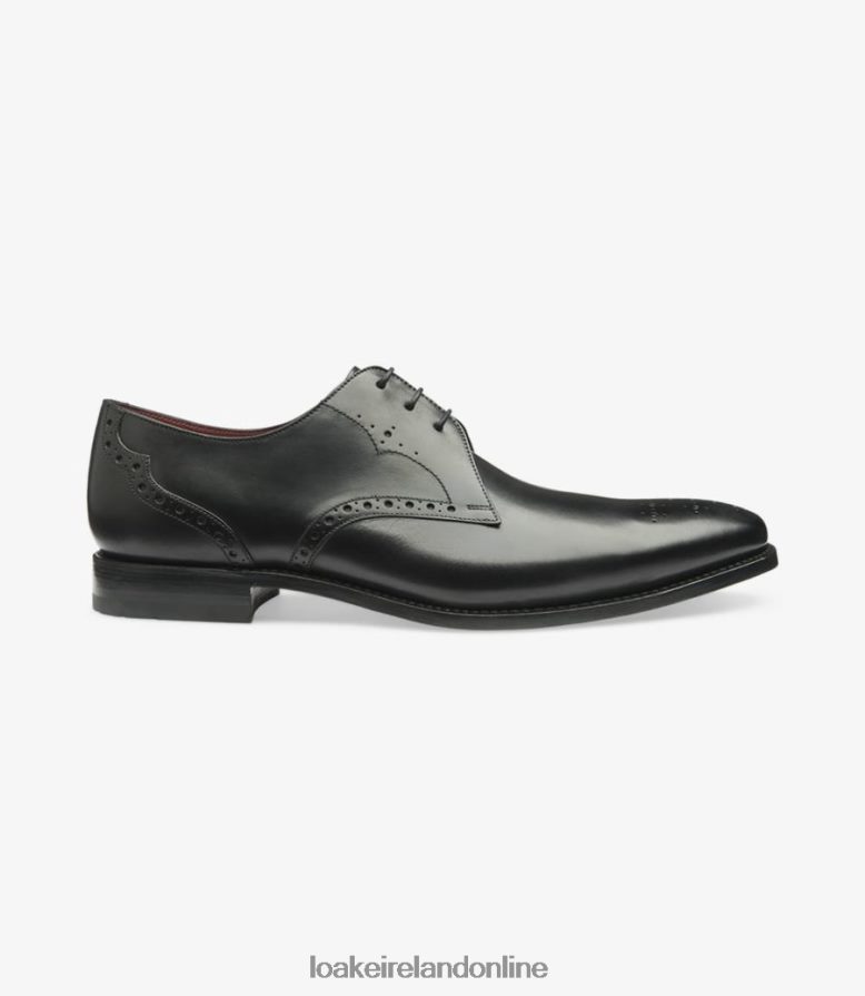 Loake 26804V154 Hannibal Black Plain Ties