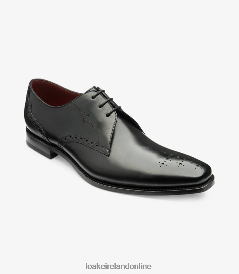 Loake 26804V154 Hannibal Black Plain Ties