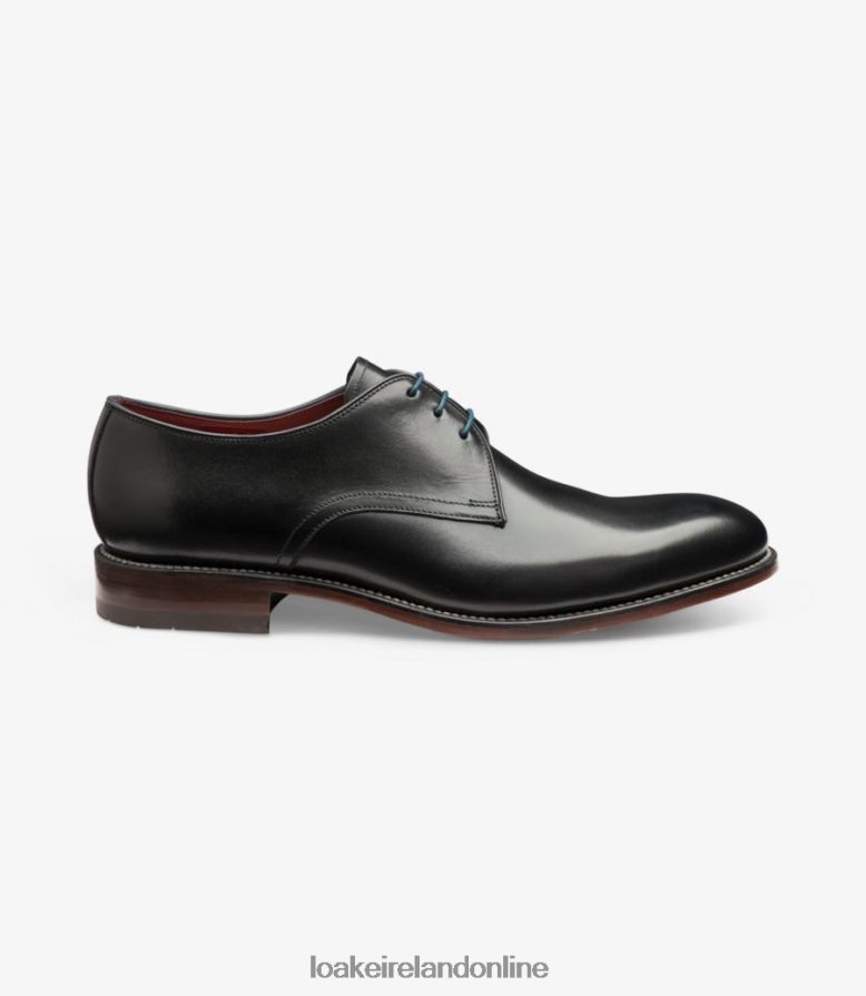 Loake 26804V159 Drake Black Plain Ties