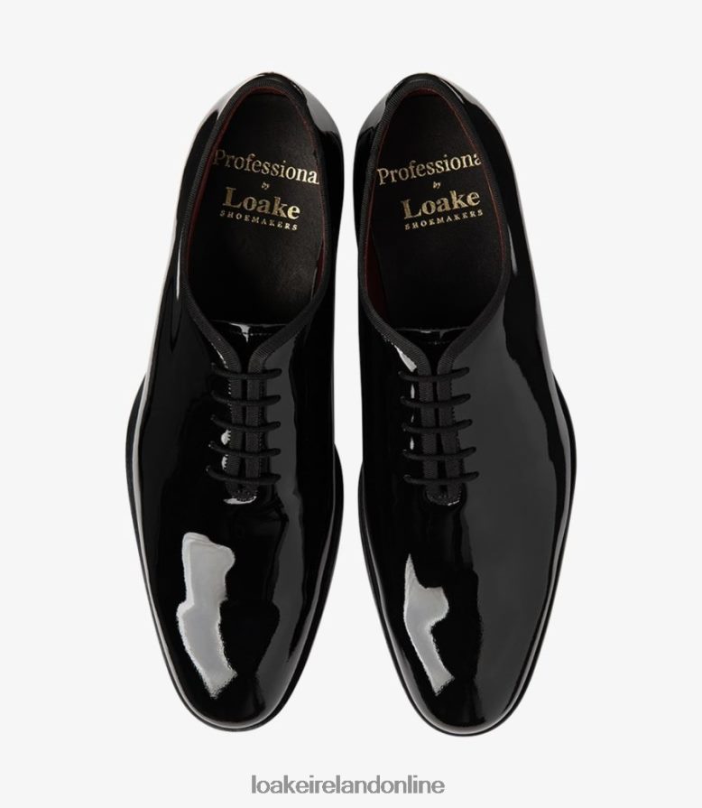 Loake 26804V162 Regal Black Plain Ties