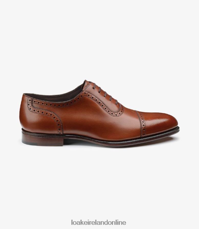 Loake 26804V167 Trinity Deep Mahogany Semi Brogues