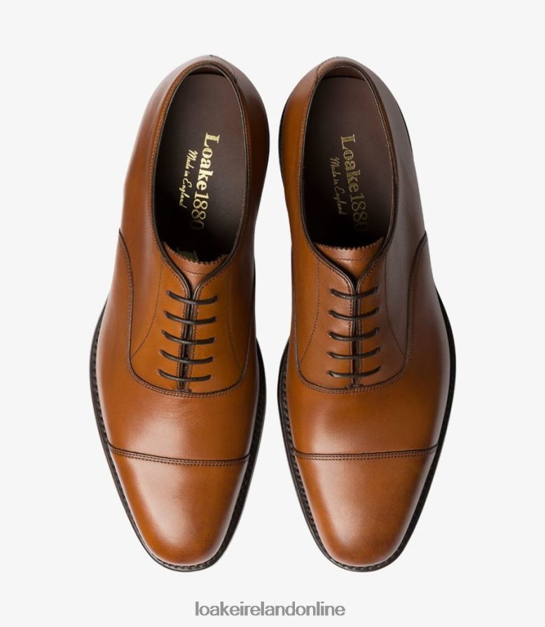 Loake 26804V182 Aldwych Brown Toe Caps