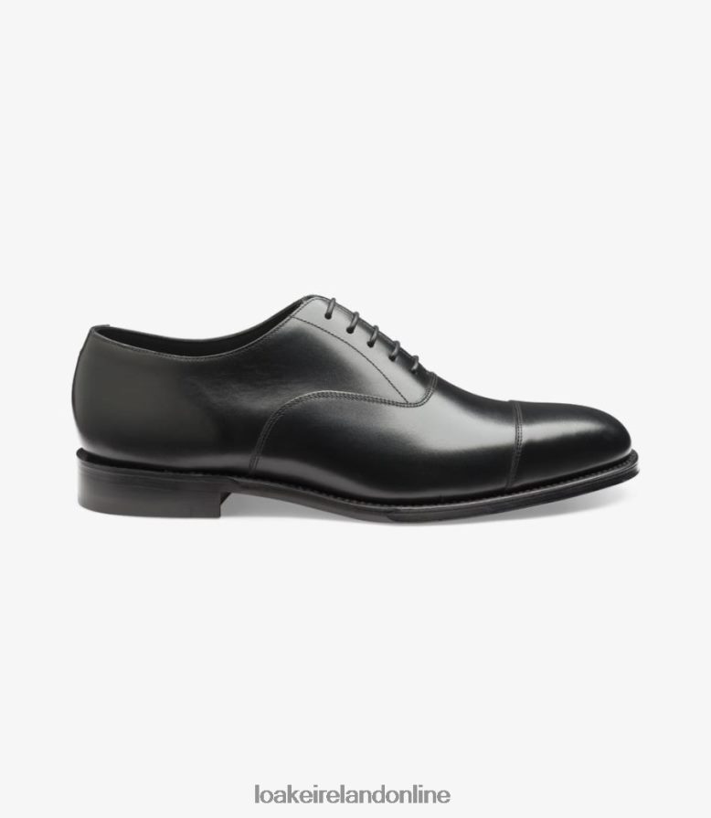 Loake 26804V183 Aldwych Black Toe Caps