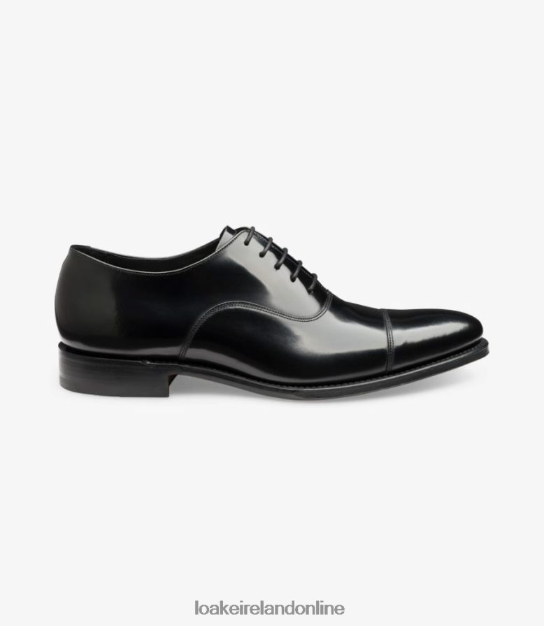 Loake 26804V186 Smith Black Toe Caps