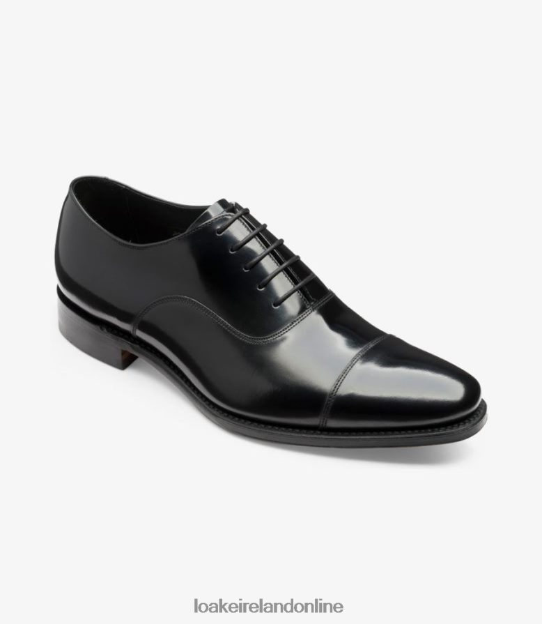 Loake 26804V186 Smith Black Toe Caps