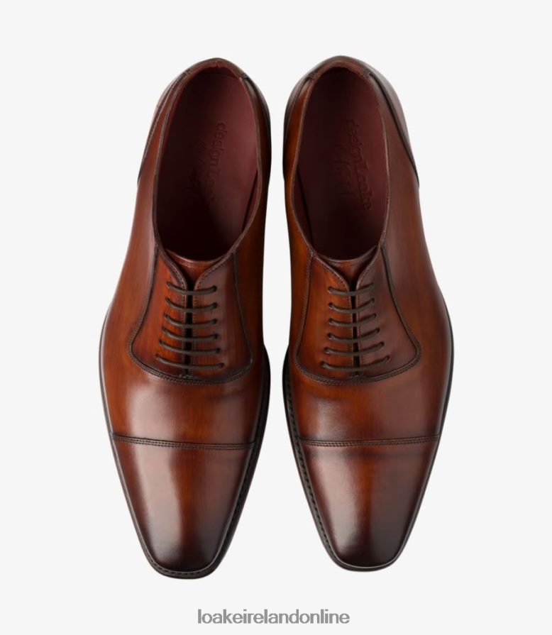 Loake 26804V190 Larch Chestnut Brown Toe Caps