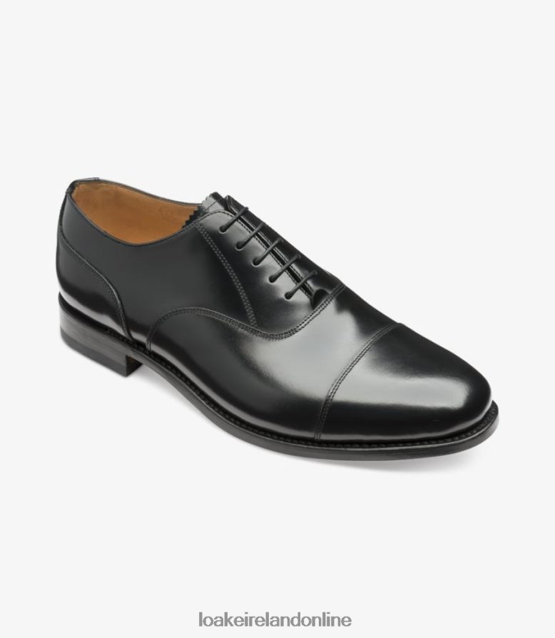 Loake 26804V193 200 Black Toe Caps