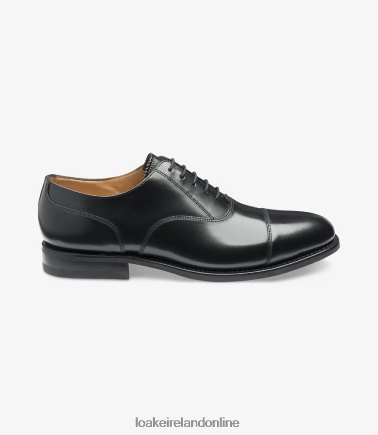 Loake 26804V194 300 Black Toe Caps